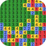 Color Puzzle: colored squares icon