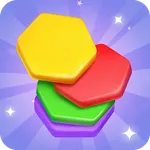 Color Hexa Coin Slide icon