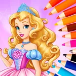 Princess Coloring Book Magic icon