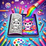 Coloring Book - Cute Coloring icon