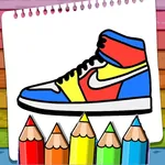 Coloring Book Sneaker Kets icon
