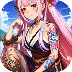 Adult Tattoo Coloring games icon