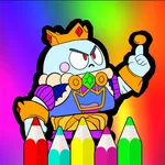 Coloring Pages for Brawl BS icon