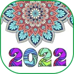 Mandala Coloring Book 2022 icon
