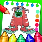 Mammott Monsters colorink icon
