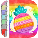 Pop It Coloring Game icon
