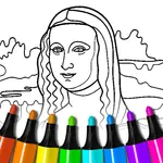 Ultimate coloring book icon