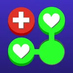 Link dots - Connect the dots icon