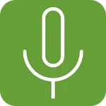 Background voice recorder icon