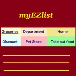 myEZlist icon