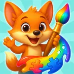 Kids Coloring & Puzzle Games icon