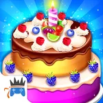 Birthday Cake Maker Cooking icon