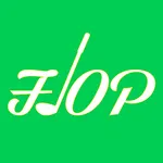 Flop golf icon