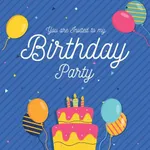 Birthday Invitation Card Maker icon