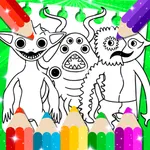 Garten in BanBan 4 Coloring icon