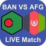 BAN vs AFG -Live Cricket Score icon