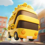 Crowded Bus Stop: Traffic Jam icon