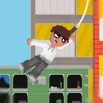 Swinging hook icon