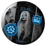 Blue Eye Girl Theme icon