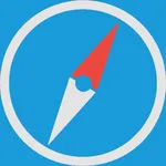 always visible compass icon