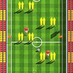 Zig Zag Football - Soccer Runn icon