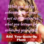 quotes on my pic & quotes app  icon