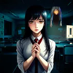 Scary Anime School Girl Games icon