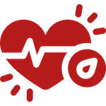 Arterial pressure icon