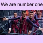 We Are Number One Button icon