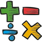 Math for kids icon