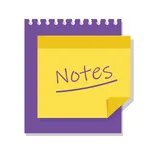 My Notes: Notepad and lists icon