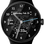 Black Glass HD Watch Face icon