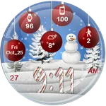 Christmas Snow HD Watch Face icon