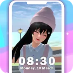 Beauty Sakura School Wallapper icon