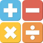 Brain training in math icon