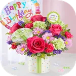 Birthday Flowers Gift icon