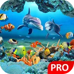 Fish Live Wallpaper Aquarium P icon