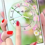 Flower Clock Live Wallpaper 3D icon