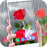 Flower Clock Live wallpaper–HD icon