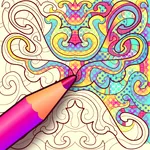 Colorju Symmetric Mandala Book icon