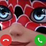 ladybug fake call icon