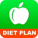 Diet plan weight loss icon