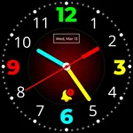 Neon Digital Clock icon