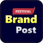 Festival poster maker icon