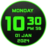 Digital Clock Live Wallpaper icon