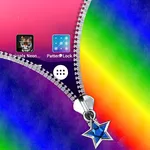 Rainbow Zipper Lock Screen icon