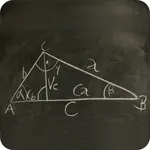 The geometry of the triangle icon