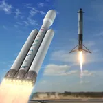Space Rocket Launch & Landing  icon