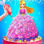 Doll cake decorating Cake Game icon