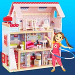 Doll house Design: Home games icon